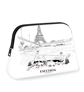 WHITE PARIS POUCH