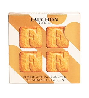 BISCUITS BRITTANY CARAMEL BOX 110 G