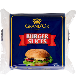 Burger cheese slices